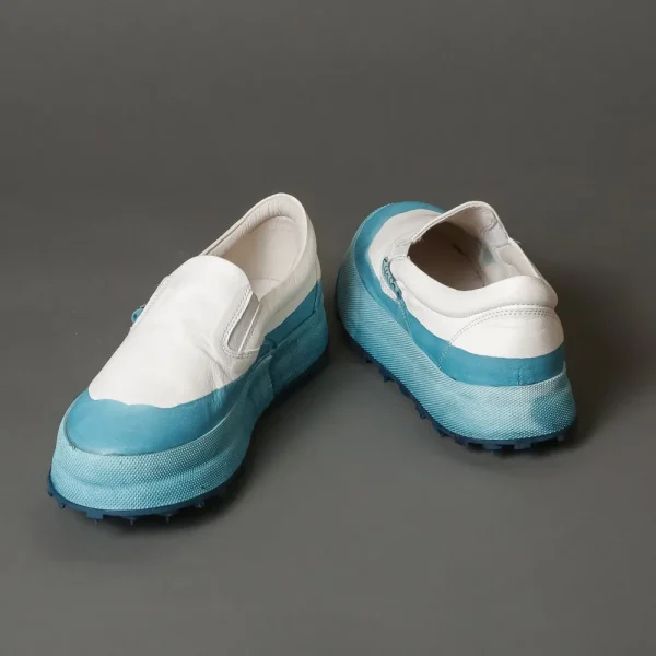 Loafers^Shoto 9786 White-Green