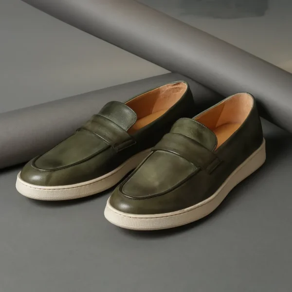 Loafers^Conflict For Interest 3316 Green