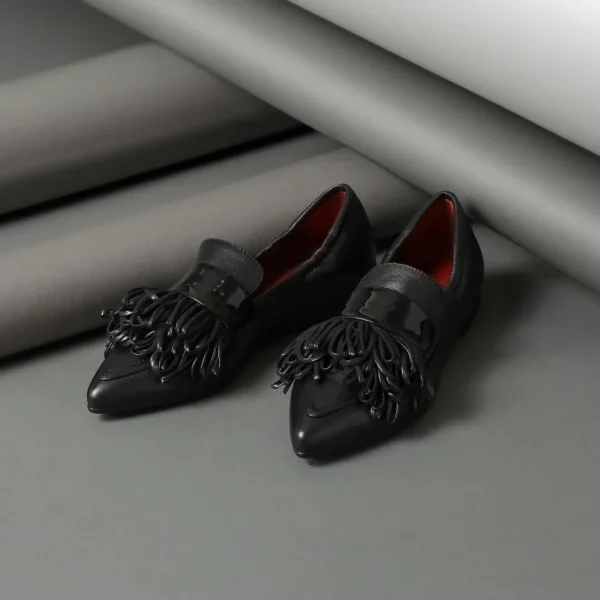 Flats^Lorena paggi 32200 Black
