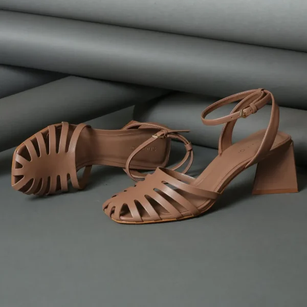 Heels^Sempre Di 429038 Brown Brpwn
