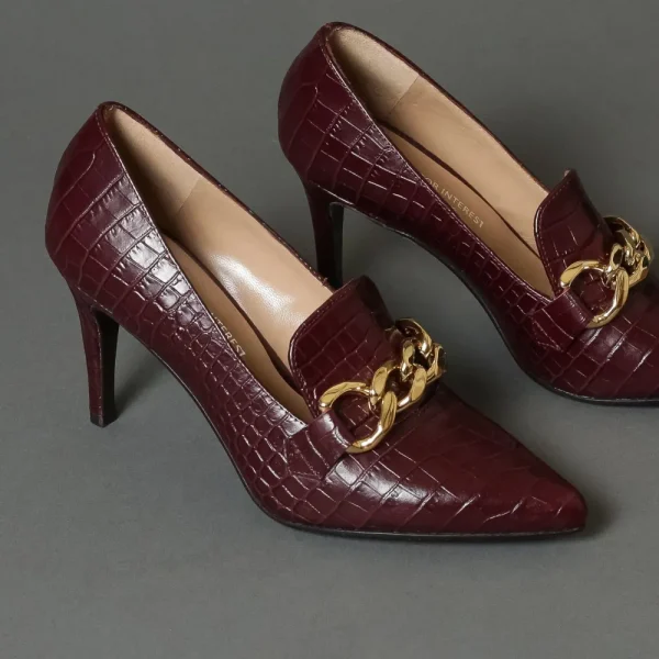 Heels^Conflict For Interest 425 Bordeaux