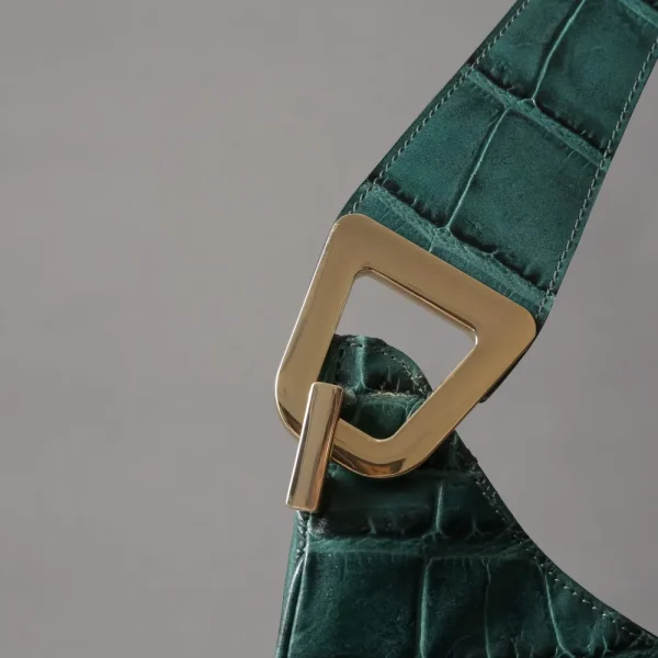 Bags^N.D.B Bags Ines Croc Green