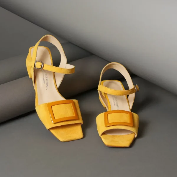 Sandals^Conflict For Interest Lipsi Yellow