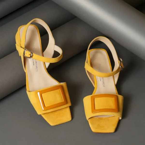 Sandals^Conflict For Interest Lipsi Yellow