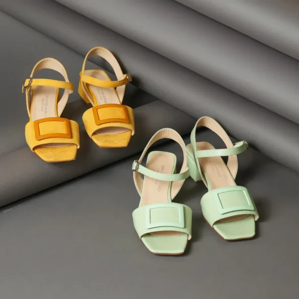 Sandals^Conflict For Interest Lipsi Yellow