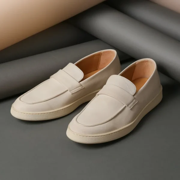 Loafers^Conflict For Interest 3316 Off White Off-White