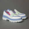 Loafers^Le Babe 336S3 Off White-Jeans