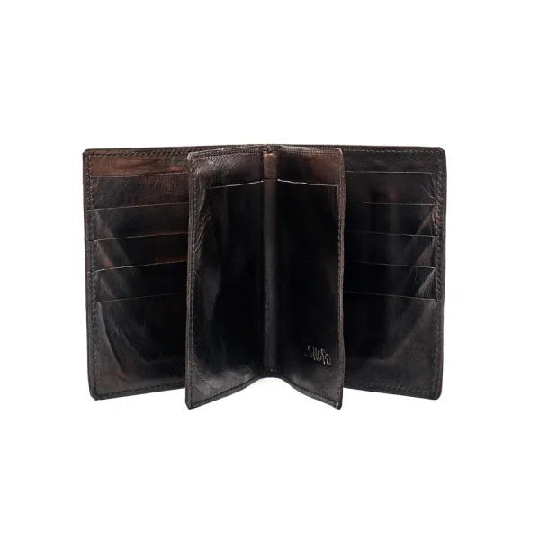 Mto Mens^Shoto Men Wallet Brown/Black